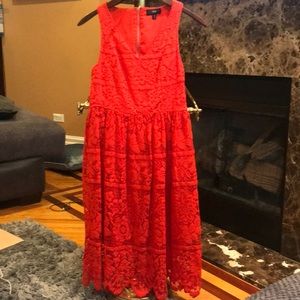 Red Lace Dress